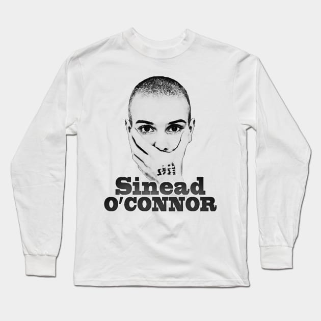 SINEAD O'NONNOR #5 Long Sleeve T-Shirt by Royasaquotshop